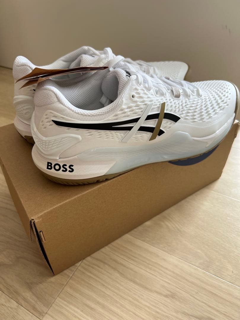 新品未使用ASICS × BOSS GEL-RESOLUTION 9 27cm