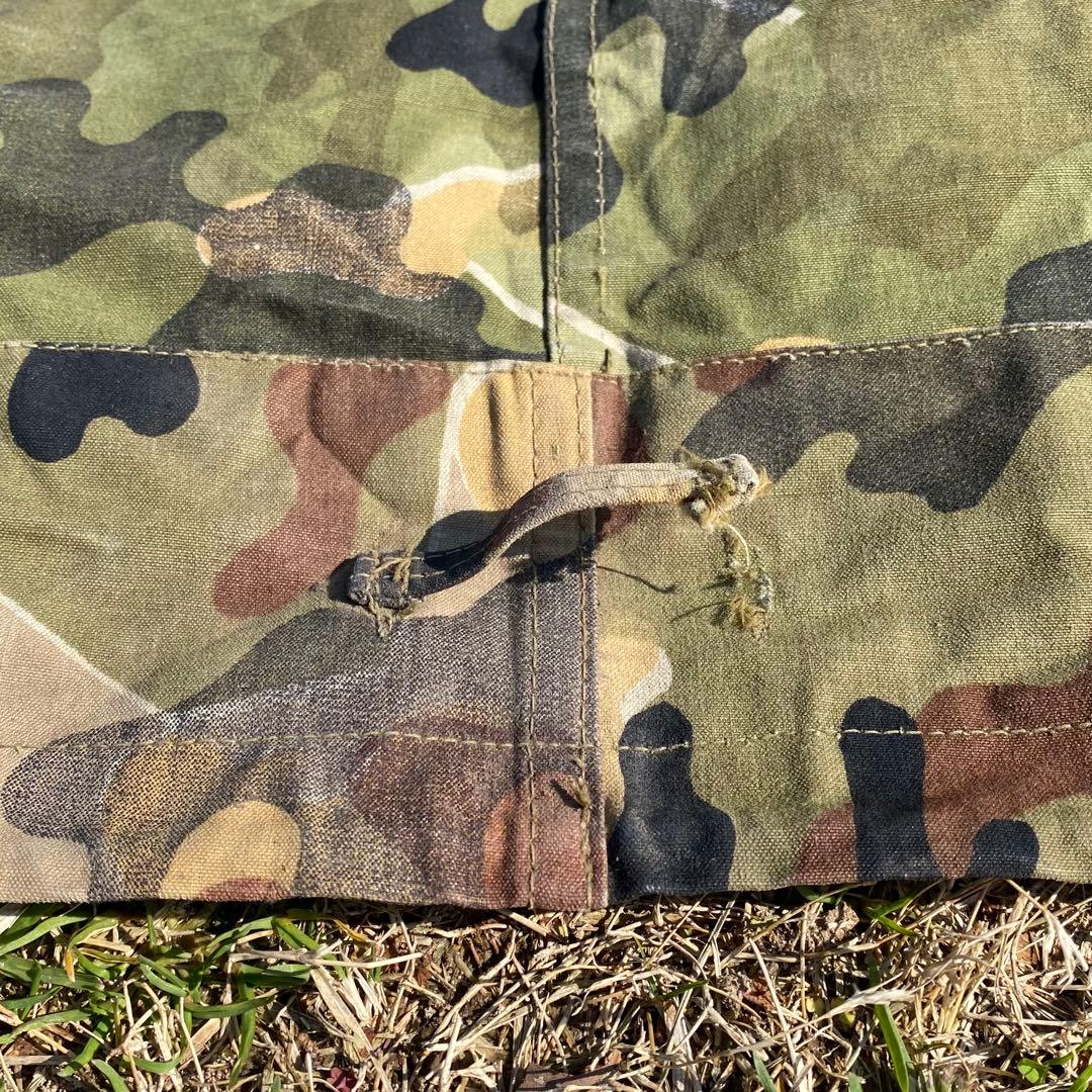 【激レア】ドイツ　軍幕　アメーバカモ　パップテント　ハーフ　１枚　リバーシブル