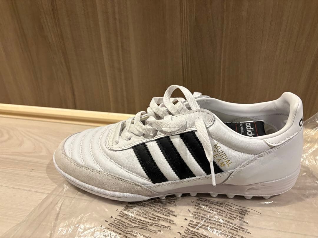 【未使用】adidas MUNDIAL TEAM サッカーシューズ ホワイト