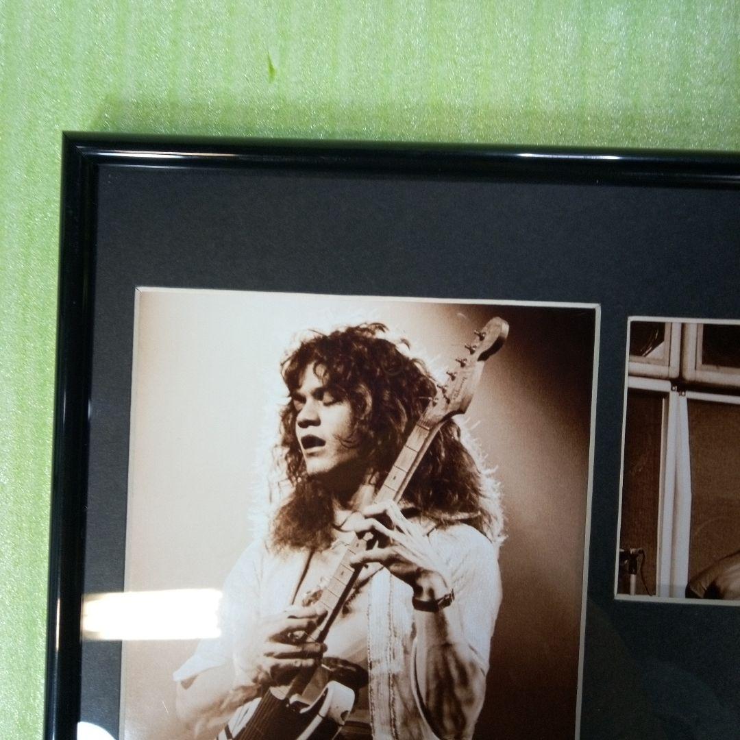EDDIE VAN HALEN　置物　額　ピック　アート　インテリア　オブジェ