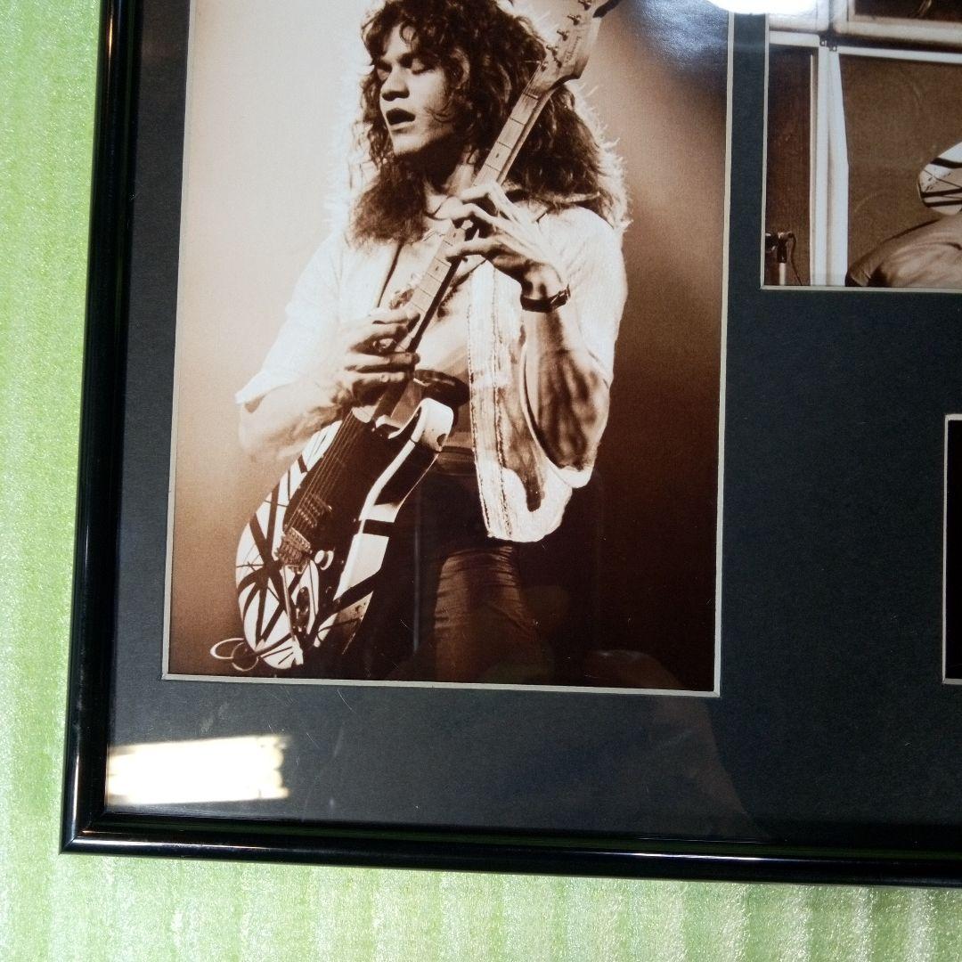 EDDIE VAN HALEN　置物　額　ピック　アート　インテリア　オブジェ