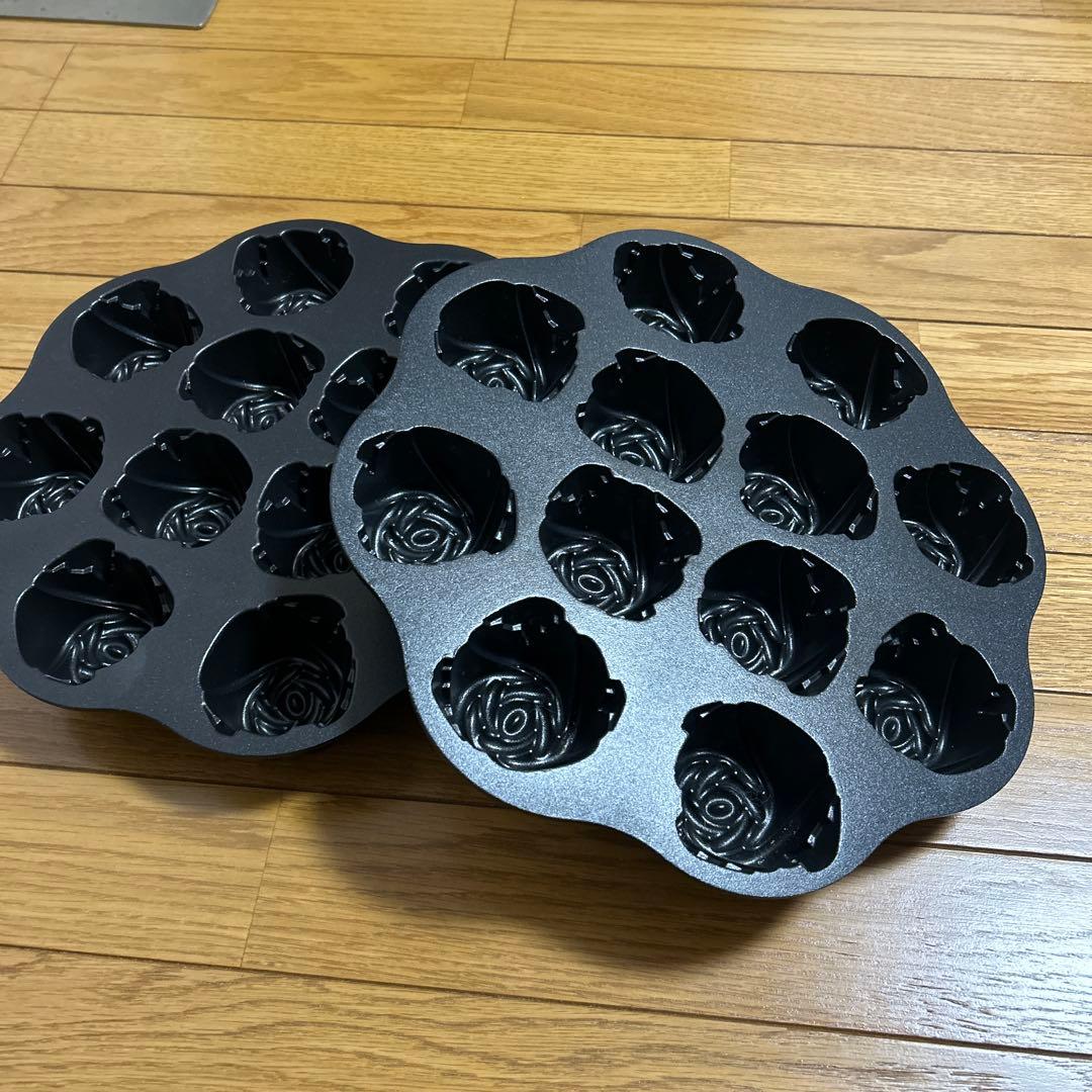 NORDIC WARE ローズ型12個分　2個セット