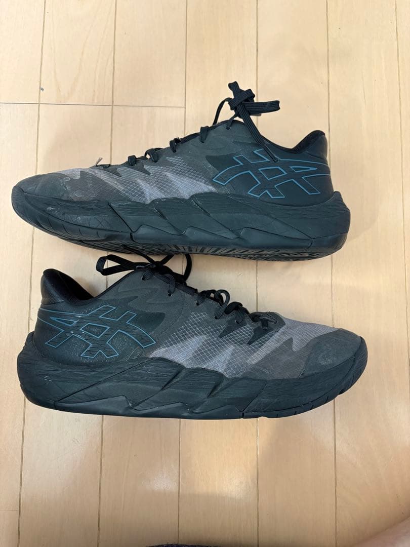 ASICS アンプレ アルス ロー 2バスケットボールシューズ ブラック