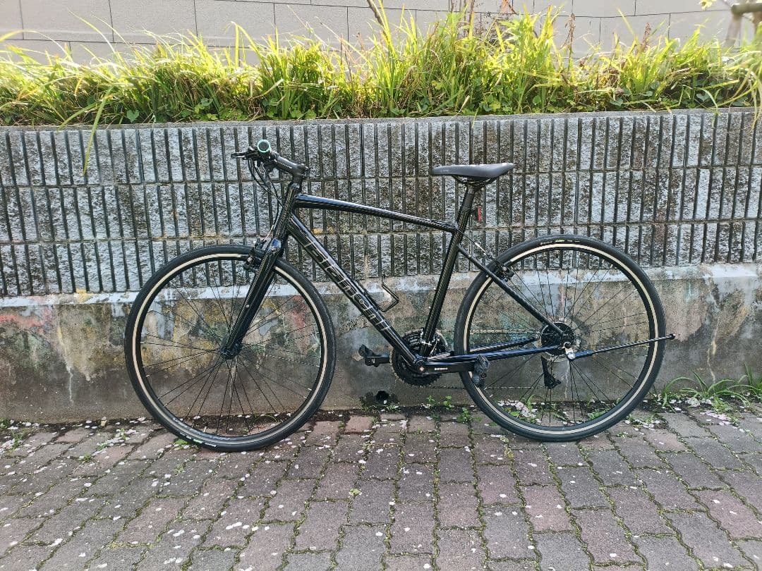 Bianchi C-SPORT1 ブラック 51 カスタム塗装 クロスバイク
