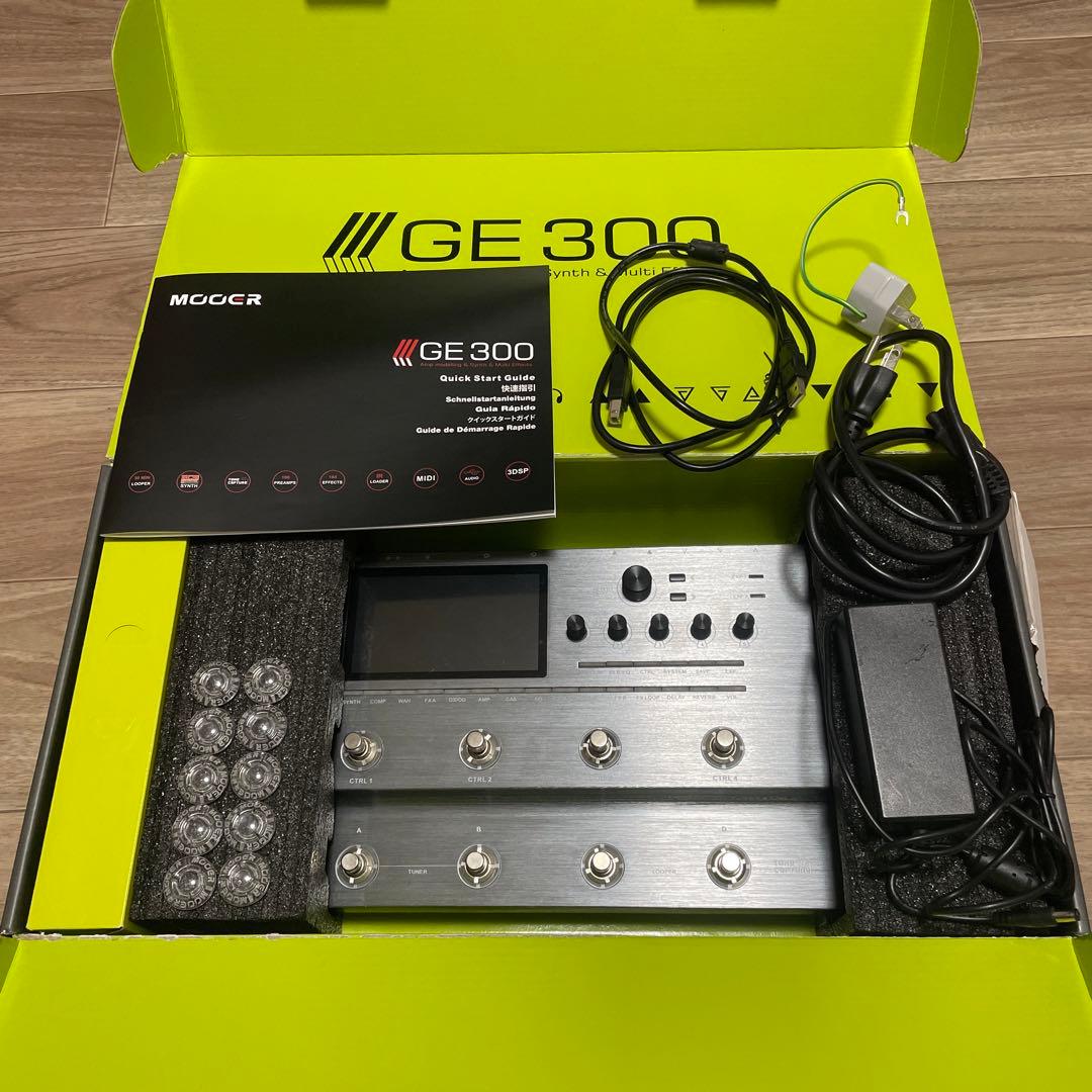 Mooer GE300 ギター ベース マルチエフェクター アンプシミュレーター