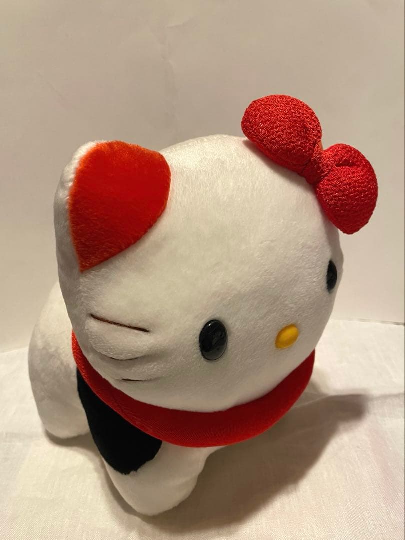 ハローキティ　狛犬　ぬいぐるみ　サンリオ　Sanrio 招き猫　縁起物 レア