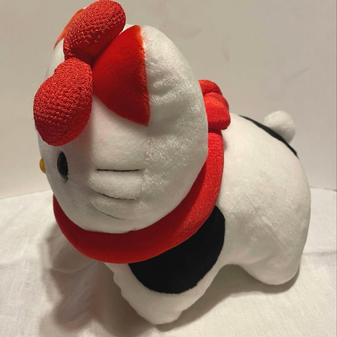 ハローキティ　狛犬　ぬいぐるみ　サンリオ　Sanrio 招き猫　縁起物 レア
