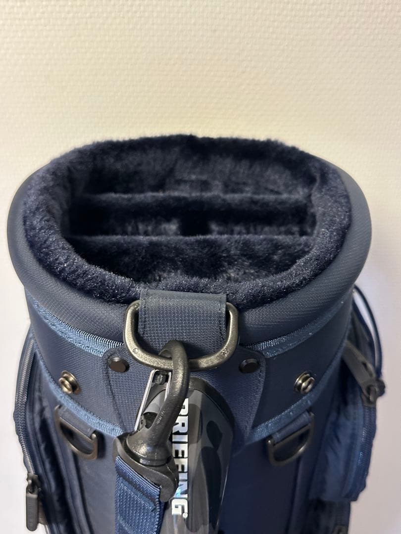 【超美品】BRIEFING ゴルフ キャディバッグ CR-6 #03 ネイビー