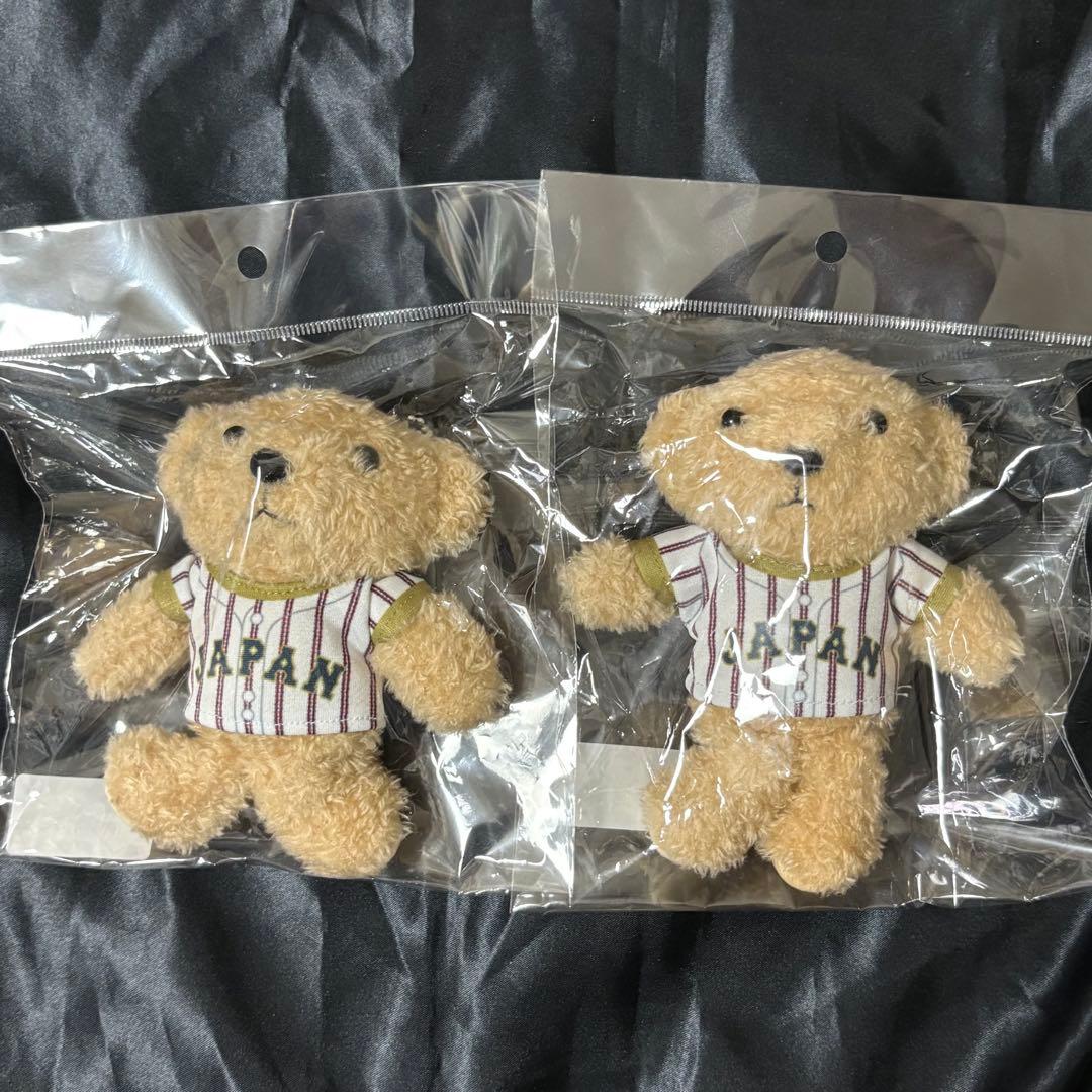 WBC 侍ジャパン 大谷翔平 山本由伸 クマ キーホルダー キーチェーン