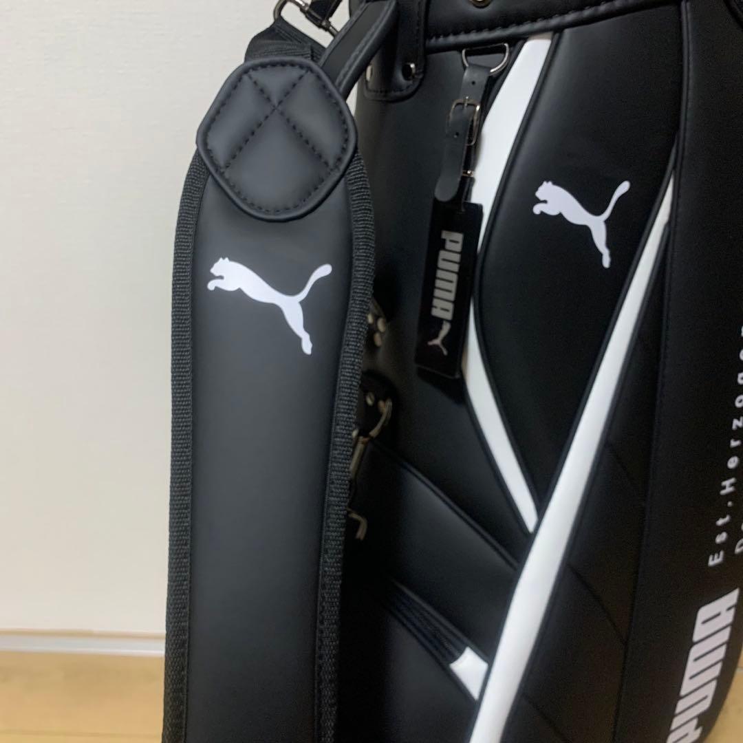 美品 プーマ PUMA ベーシック23CB キャディバッグ ブラック