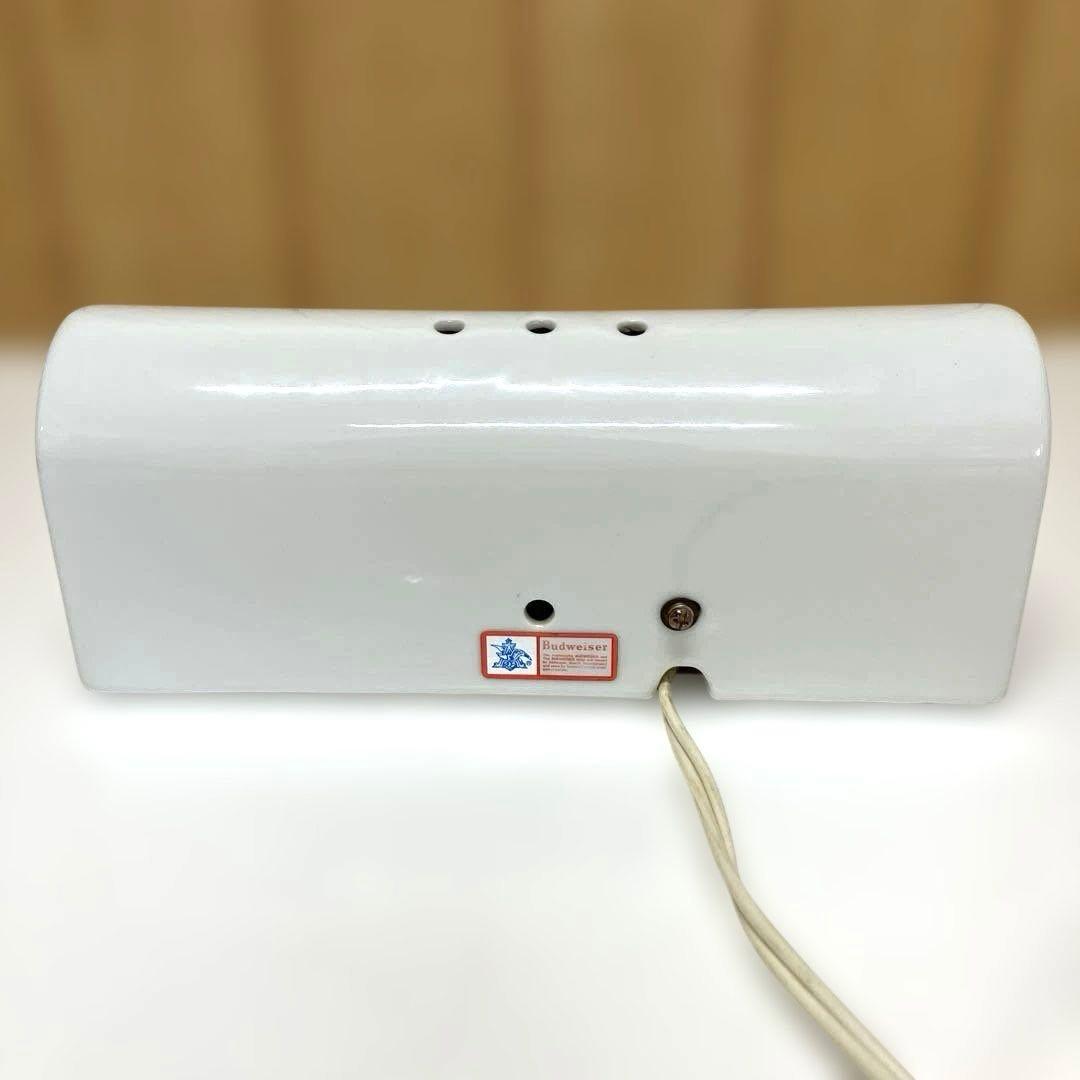 ESV59 【希少】Budweiser バドワイザー　陶器ライト