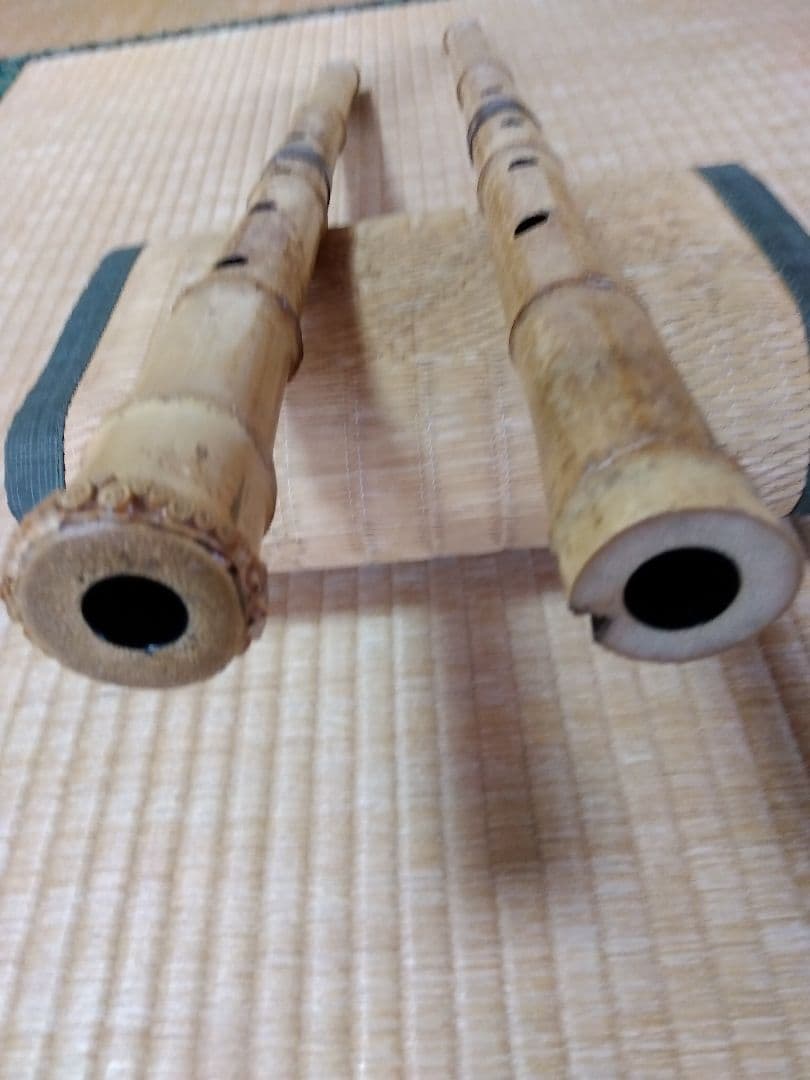 尺八2尺1寸丸４管2尺２寸管製作途中音わでます