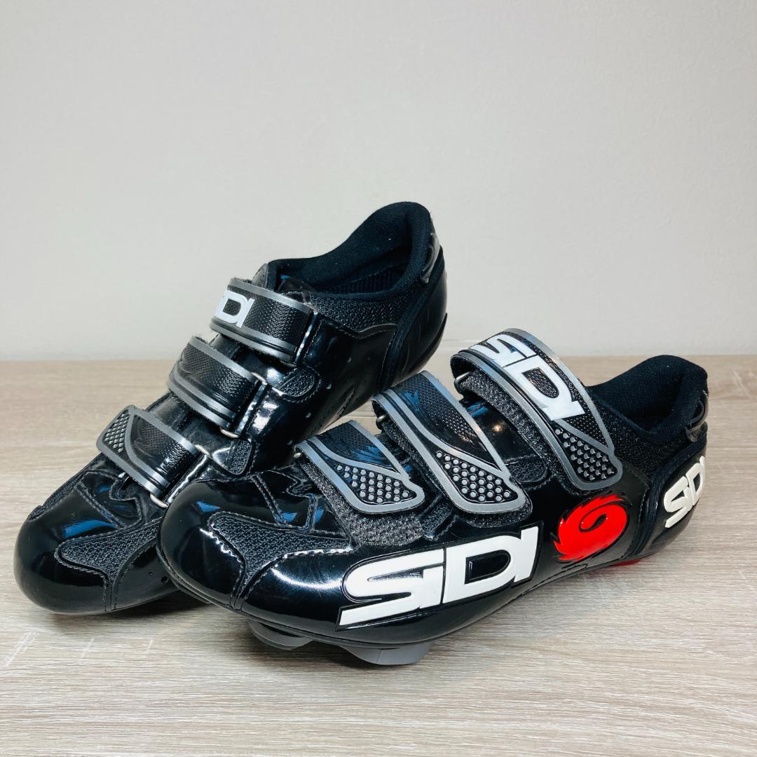 【美品】シディ SIDI LOGO ビンディングシューズ ロードバイク 39