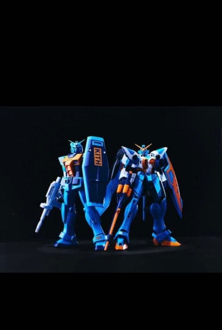 KITH コラボ限定ガンプラ ガンダム・ウィングガンダム2体セット