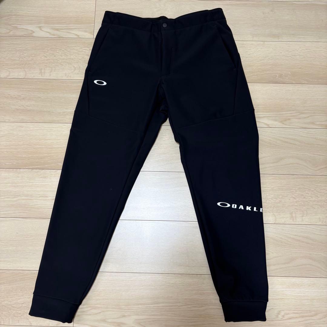 【美品】OAKLEY トレーニングパンツ L ブラック
