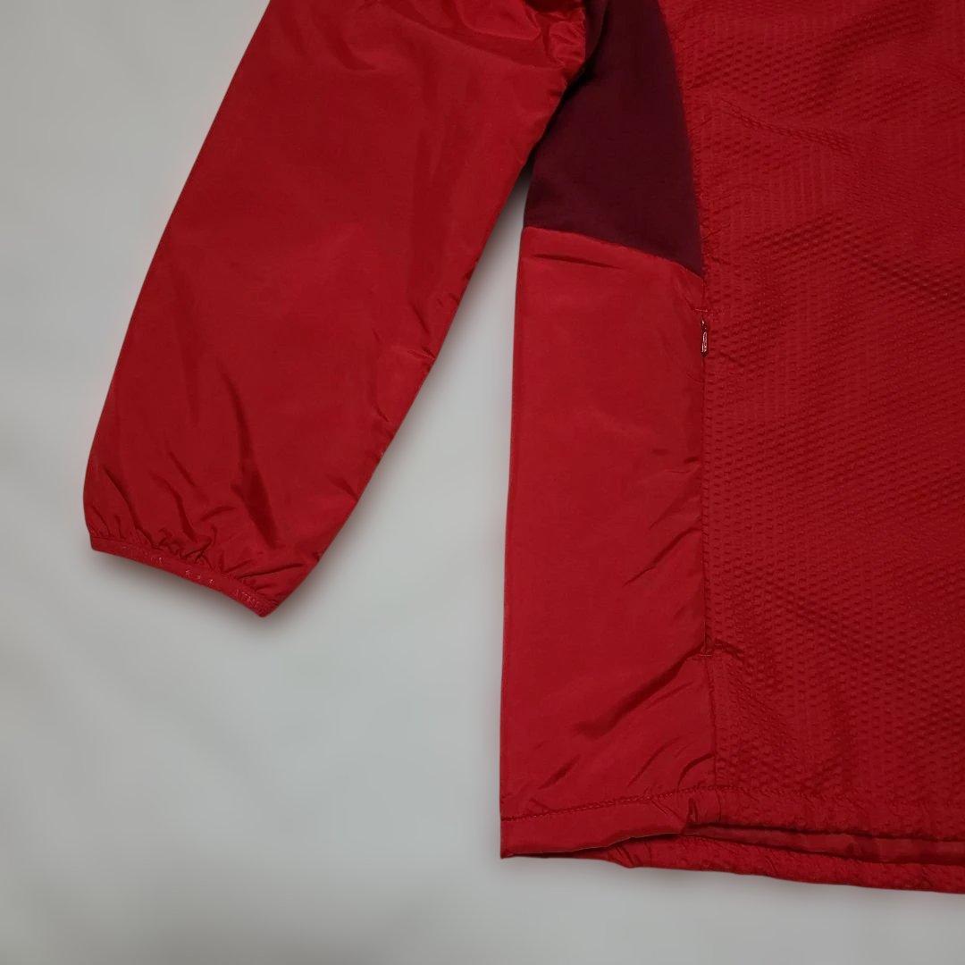 美品 ATHLETA 中綿 ジャンパージャケット　ウィンドブレーカー　O　赤