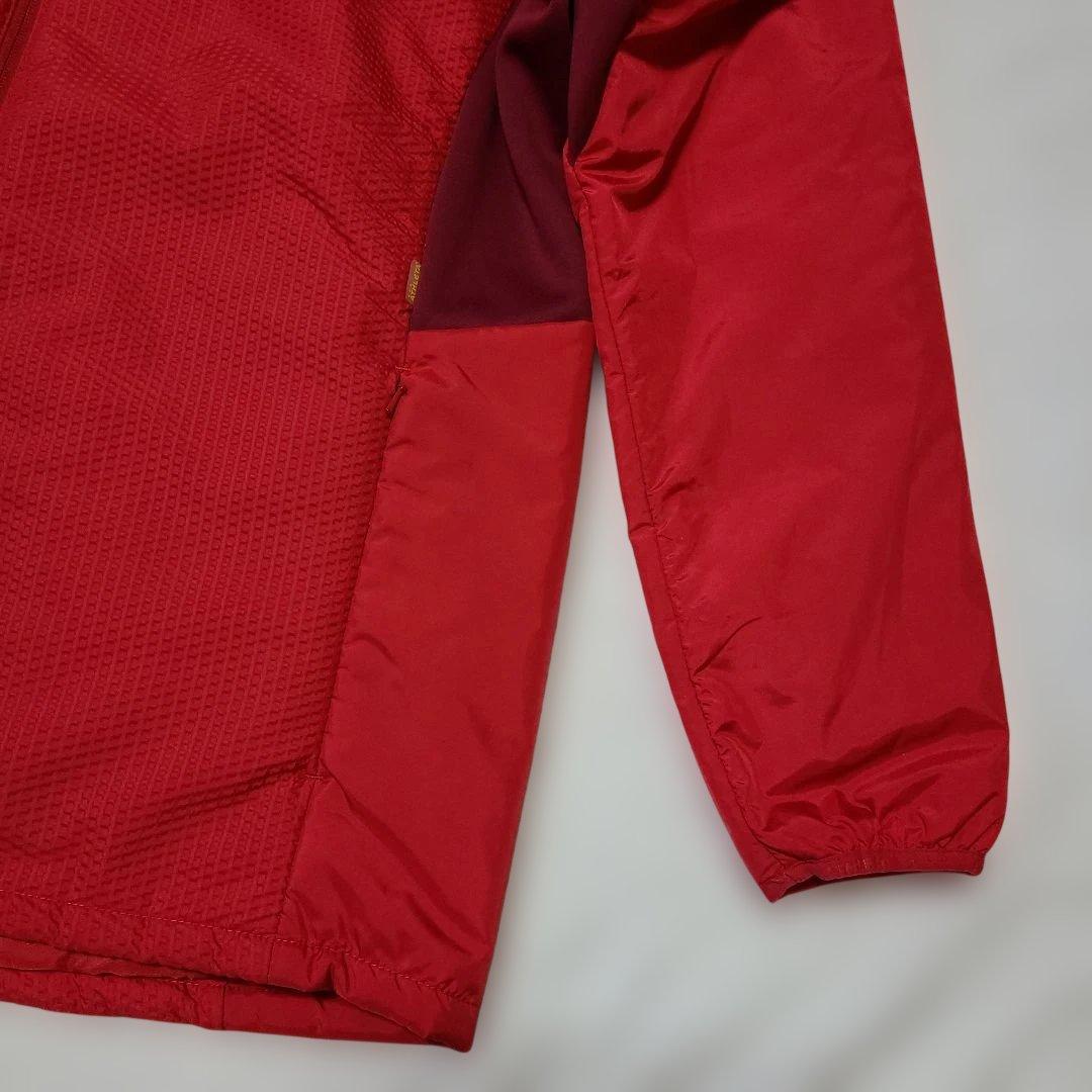 美品 ATHLETA 中綿 ジャンパージャケット　ウィンドブレーカー　O　赤