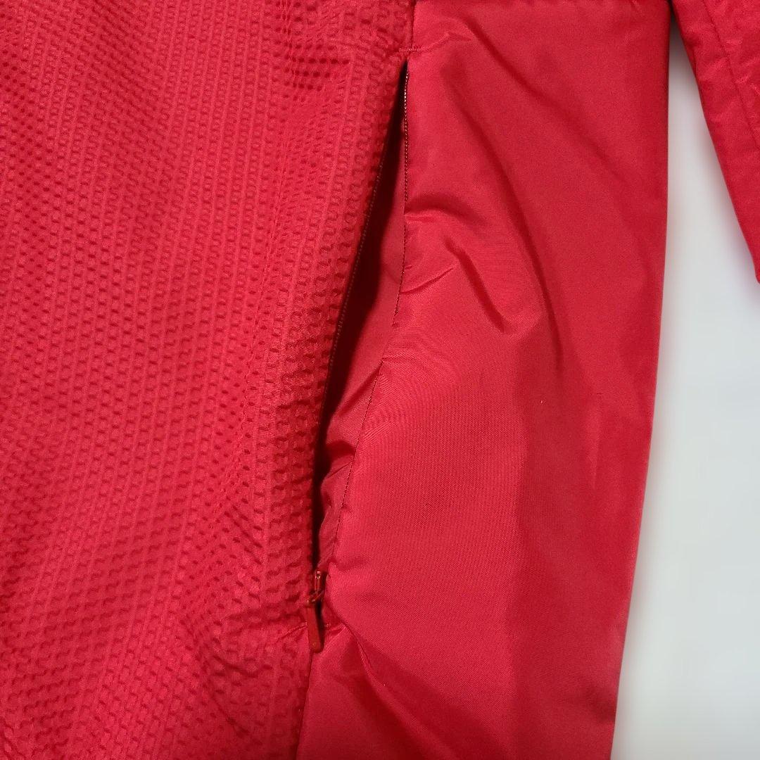 美品 ATHLETA 中綿 ジャンパージャケット　ウィンドブレーカー　O　赤