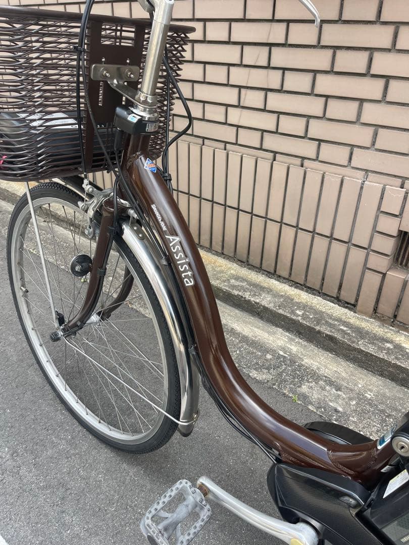26インチ　ブリヂストン電動アシスト自転車です^_^