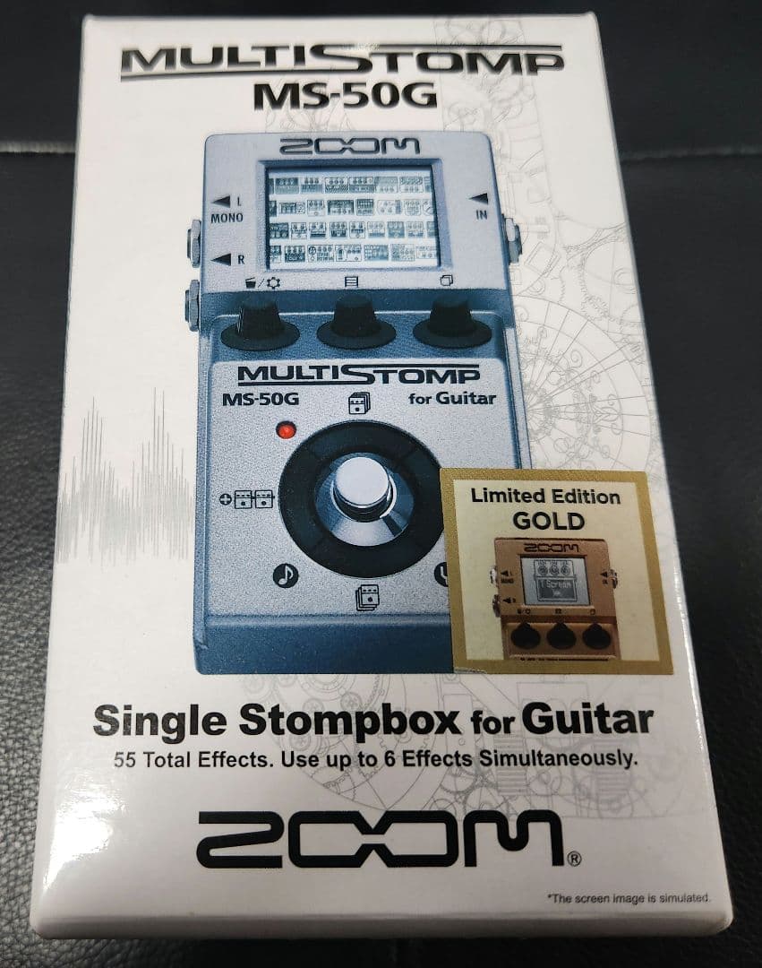 最終値下げ！　エフェクター ZOOM MS-50G GOLD