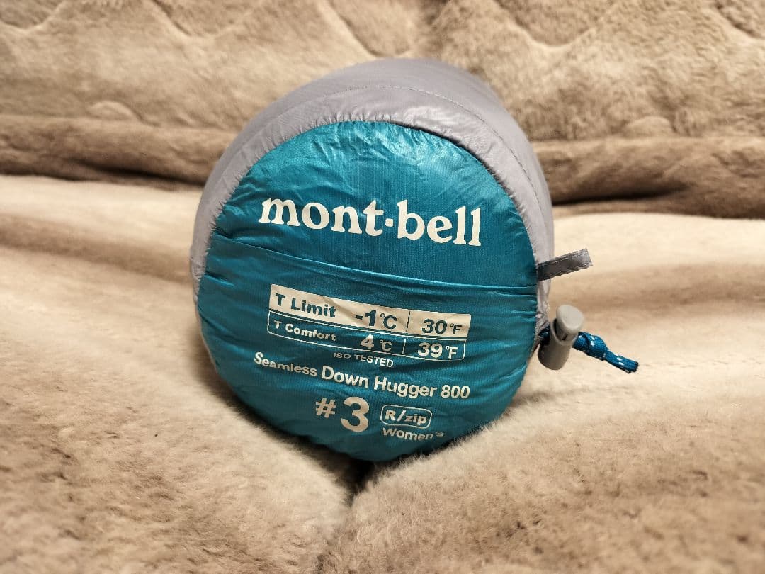 mont-bell モンベル シームレスダウンハガー800 #3 女性用