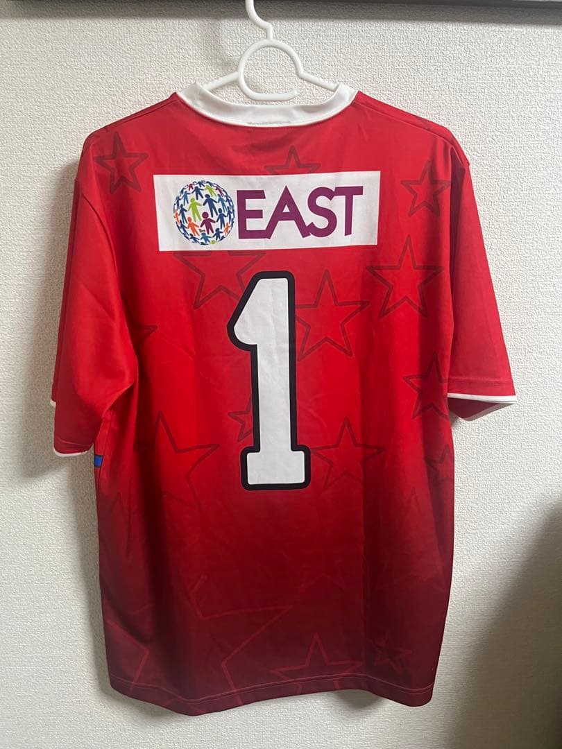 帝京高校サッカー部 公式戦用ユニフォーム上下 背番号1番　ＸＬ