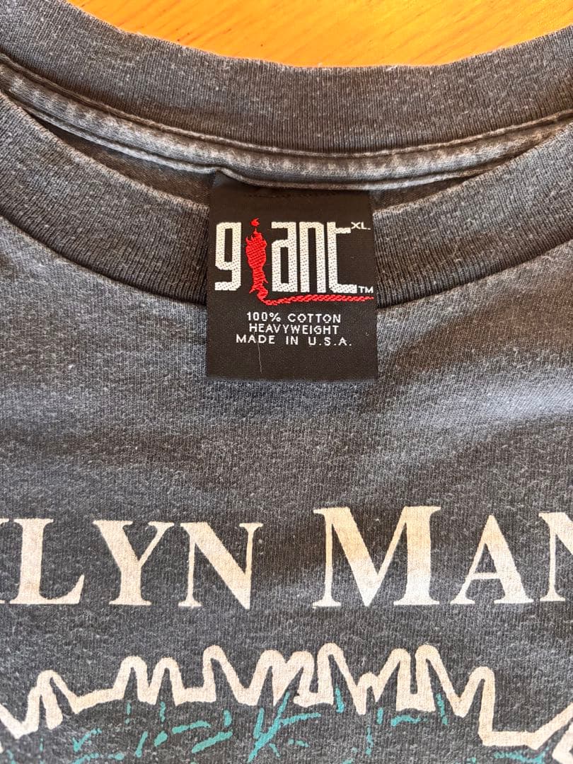 90s Marilyn Manson BELIEVE Tシャツ XL