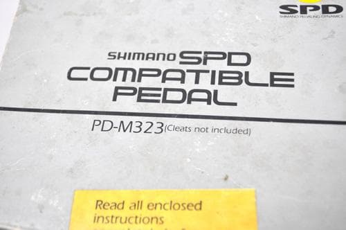 SHIMANO PD-M323 SPDペダル 新品 OLD MTB