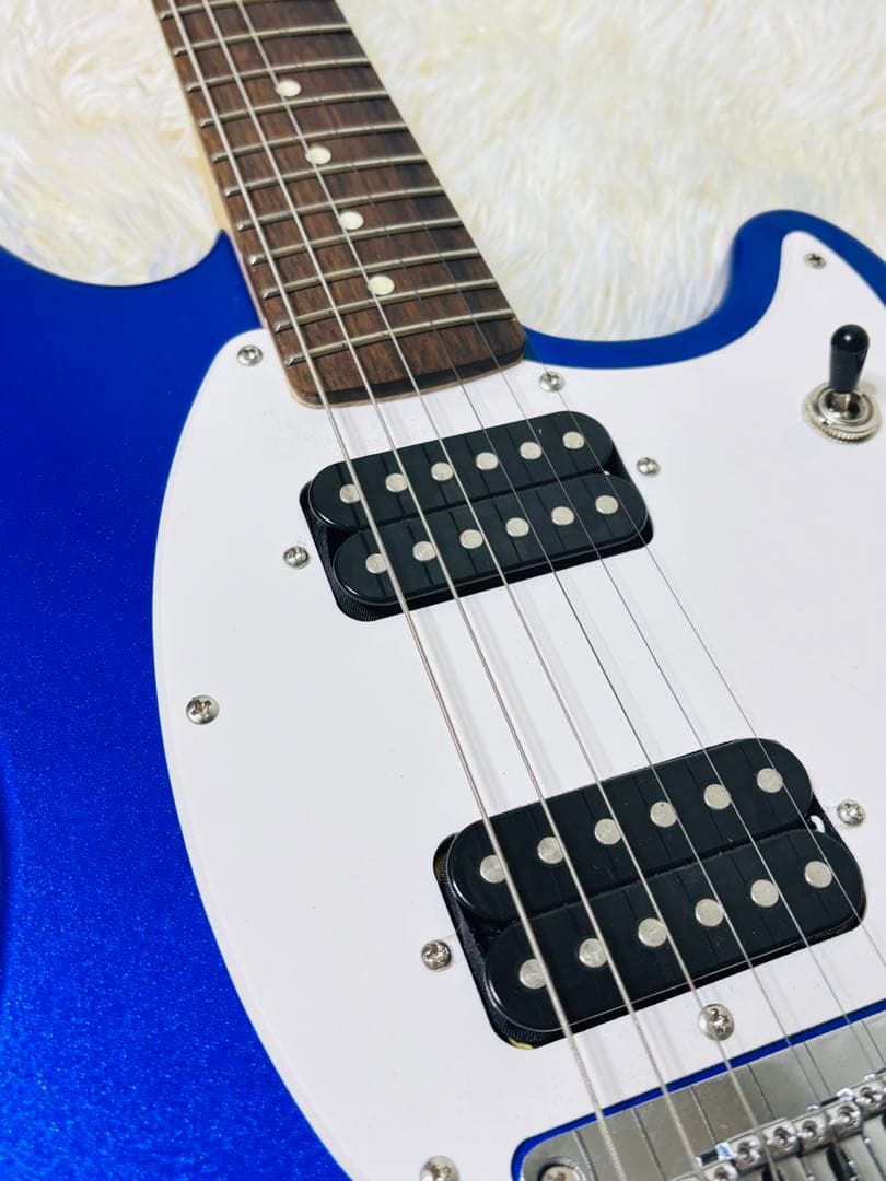 Squier Fender Sonic Mustang メタリックブルー