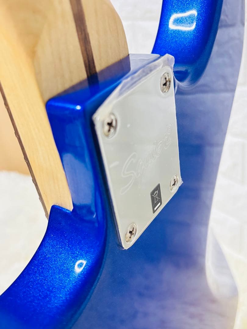 Squier Fender Sonic Mustang メタリックブルー