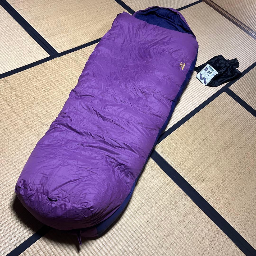 【レア ビンテージ】SIRIO シリオ ダウンシュラフ ダックダウン500g秋冬