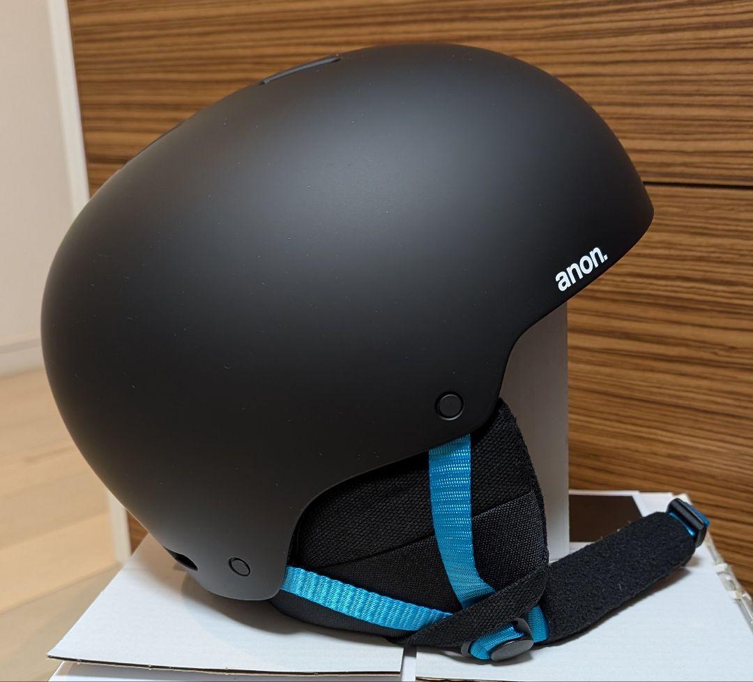 新品 anon RAIDER 3 ASIA サイズМ マットブラック×ブルー