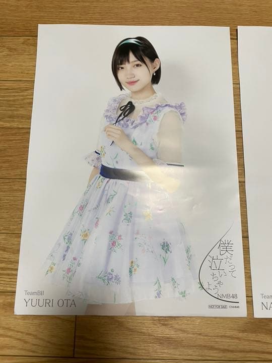NMB48   僕だって泣いちゃうよ　ポスター　山本彩　渋谷凪咲　太田夢莉