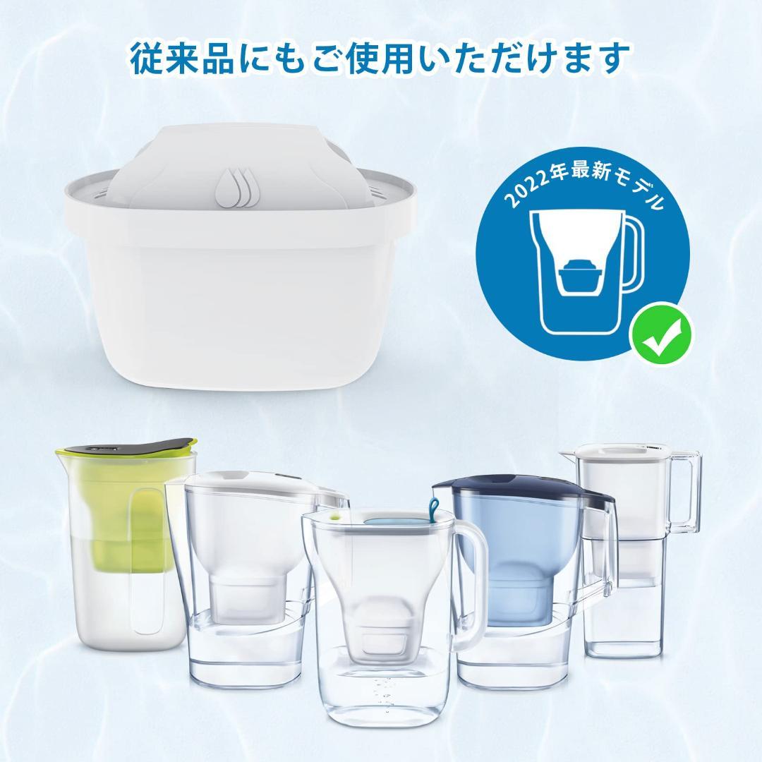 浄水ポットカートリッジ 6個セット ブリタ互換