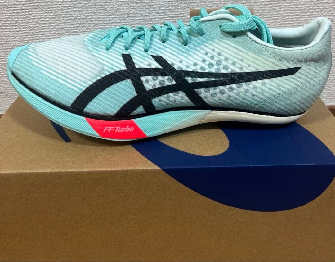 スパイク・シューズ asics SPEED SP Mint/Black 26.0cm