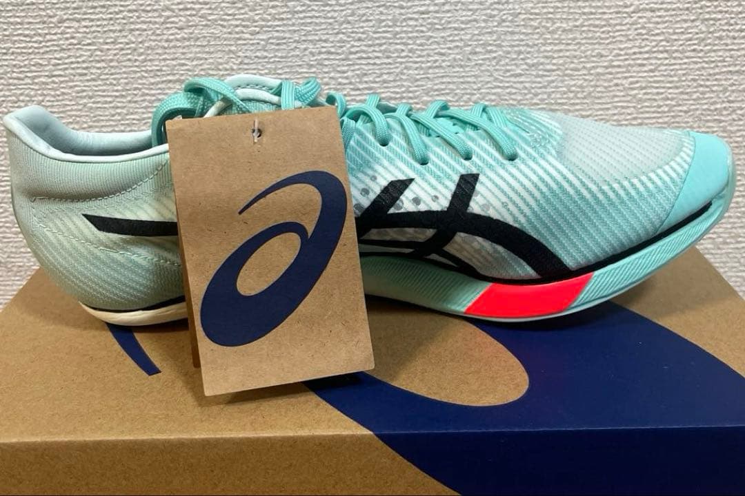 スパイク・シューズ asics SPEED SP Mint/Black 26.0cm