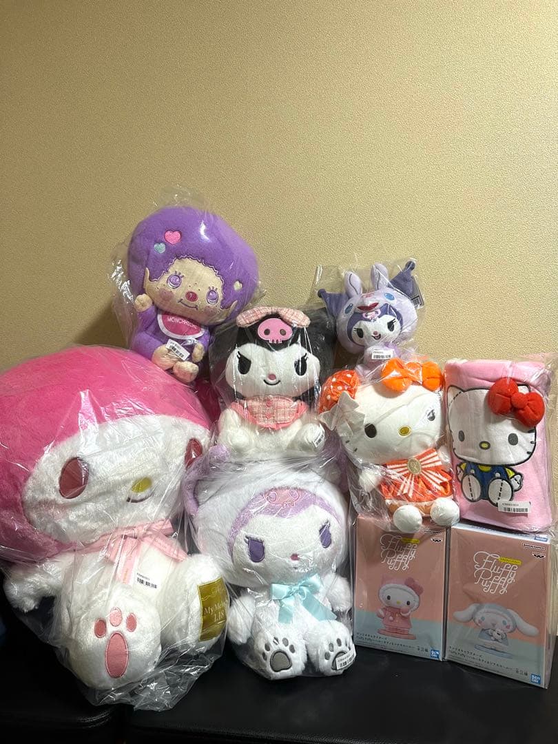 サンリオグッズ　9個　まとめ売り フィギュア　ブランケット　ぬいぐるみ