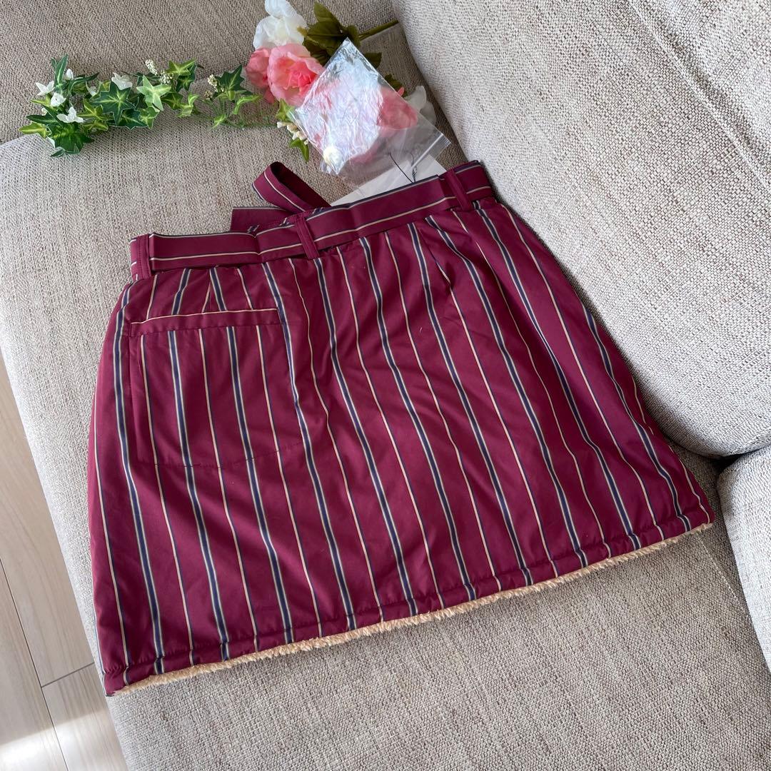 新品 Samantha サマンサタバサ ゴルフ リバーシブル リボン紐スカート