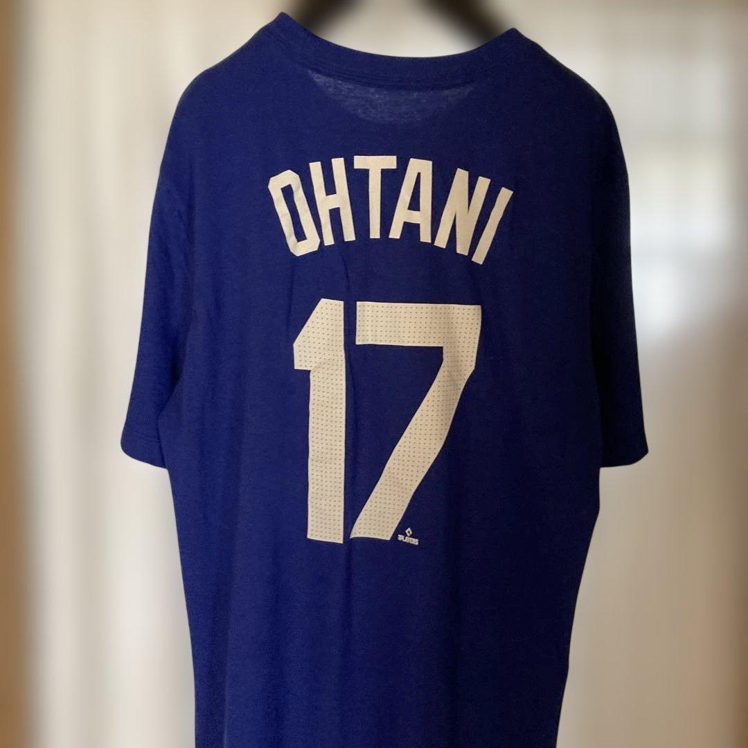Nike Dodgers 大谷17 Tシャツ 青 MとL2枚