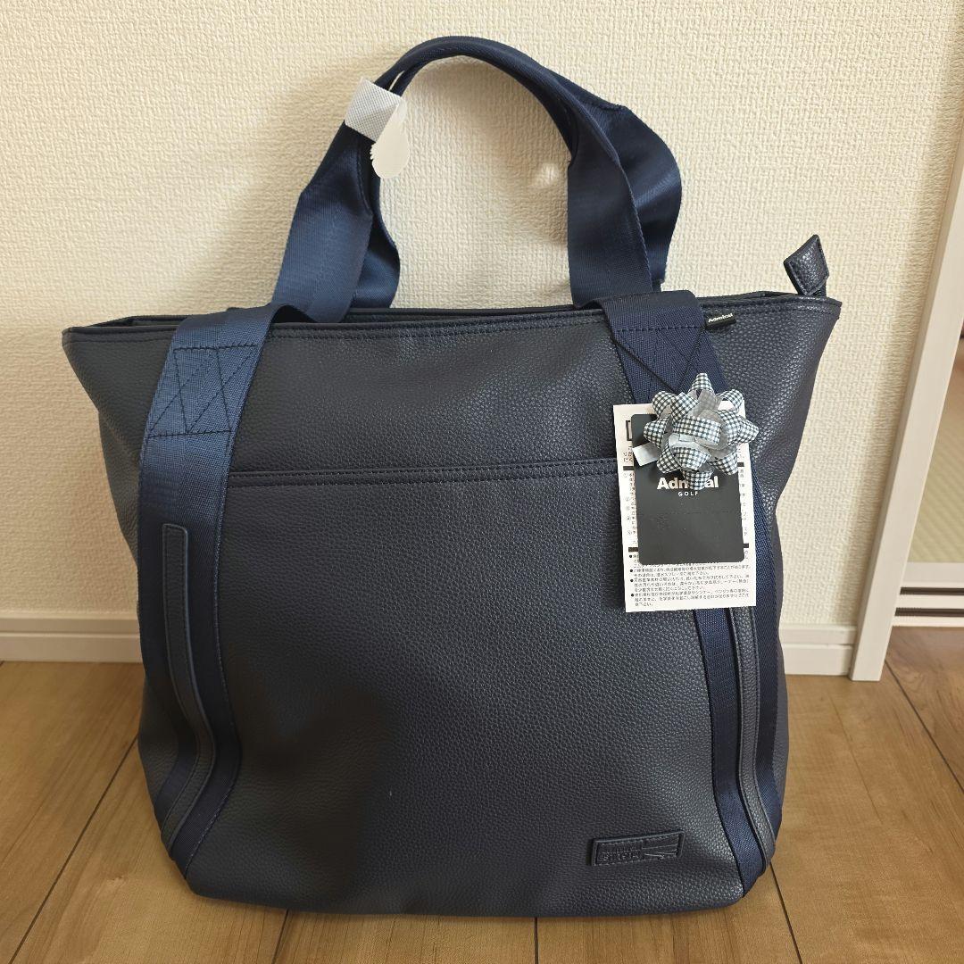 Admiral ネイビー ゴルフトートバッグ