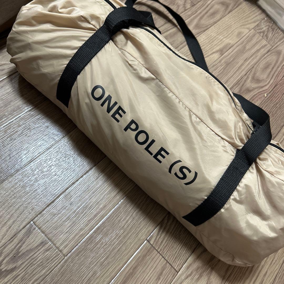 ONE POLEテント (S) セット DOD タンカラー