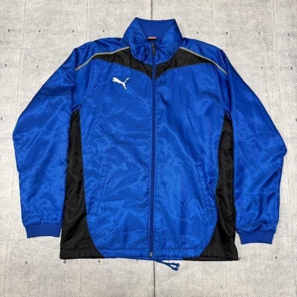 極美品 PUMA ウィンドブレーカー セットアップ トリコット裏地 防風 プーマ