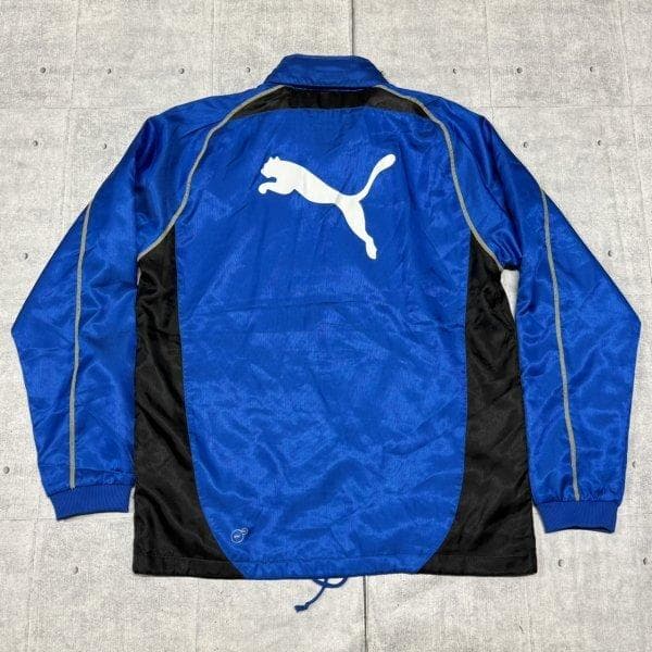極美品 PUMA ウィンドブレーカー セットアップ トリコット裏地 防風 プーマ