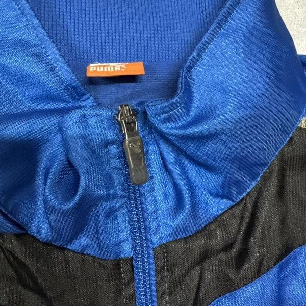 極美品 PUMA ウィンドブレーカー セットアップ トリコット裏地 防風 プーマ