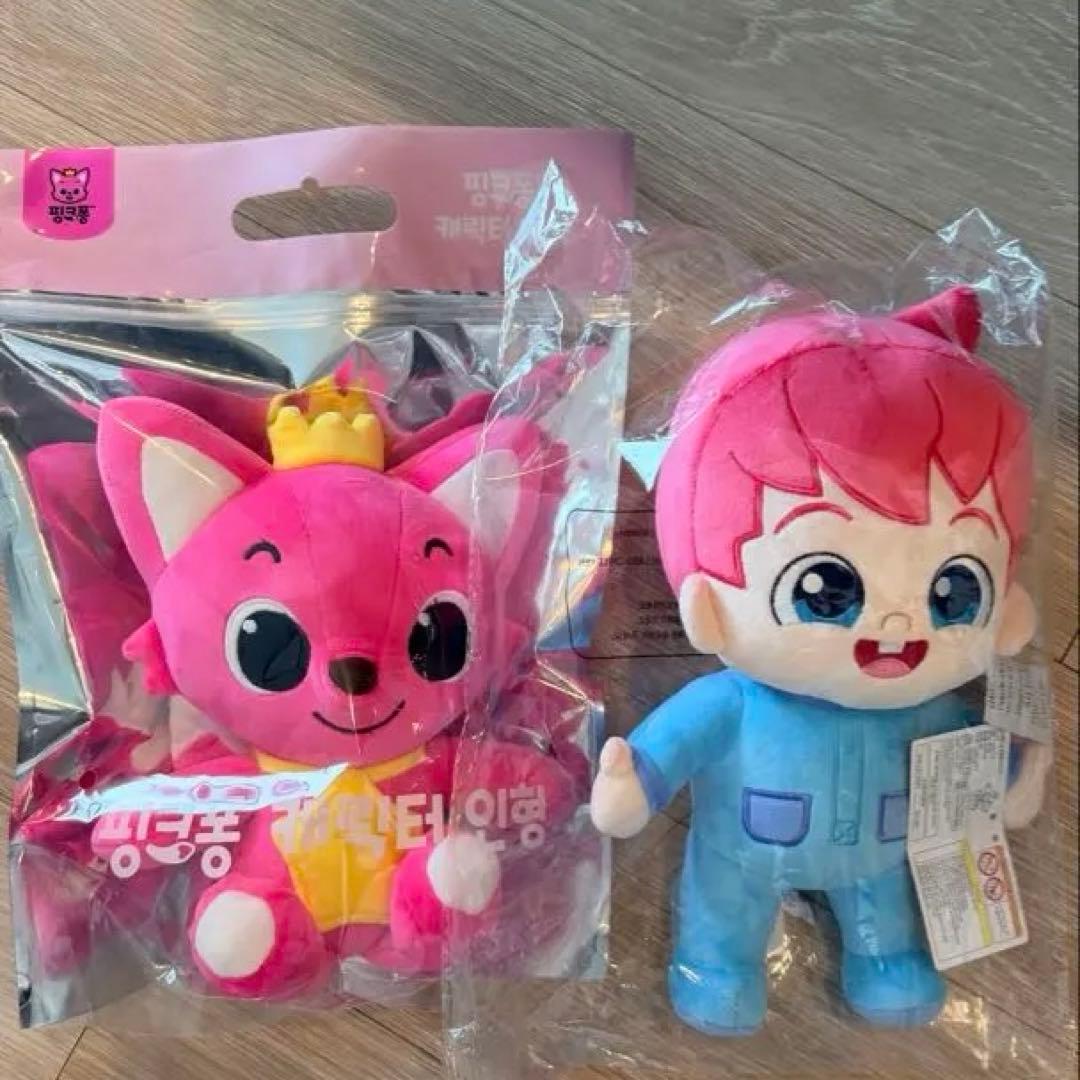 【ネット完売品】韓国公式 bebefinn ぬいぐるみ　べべフィン