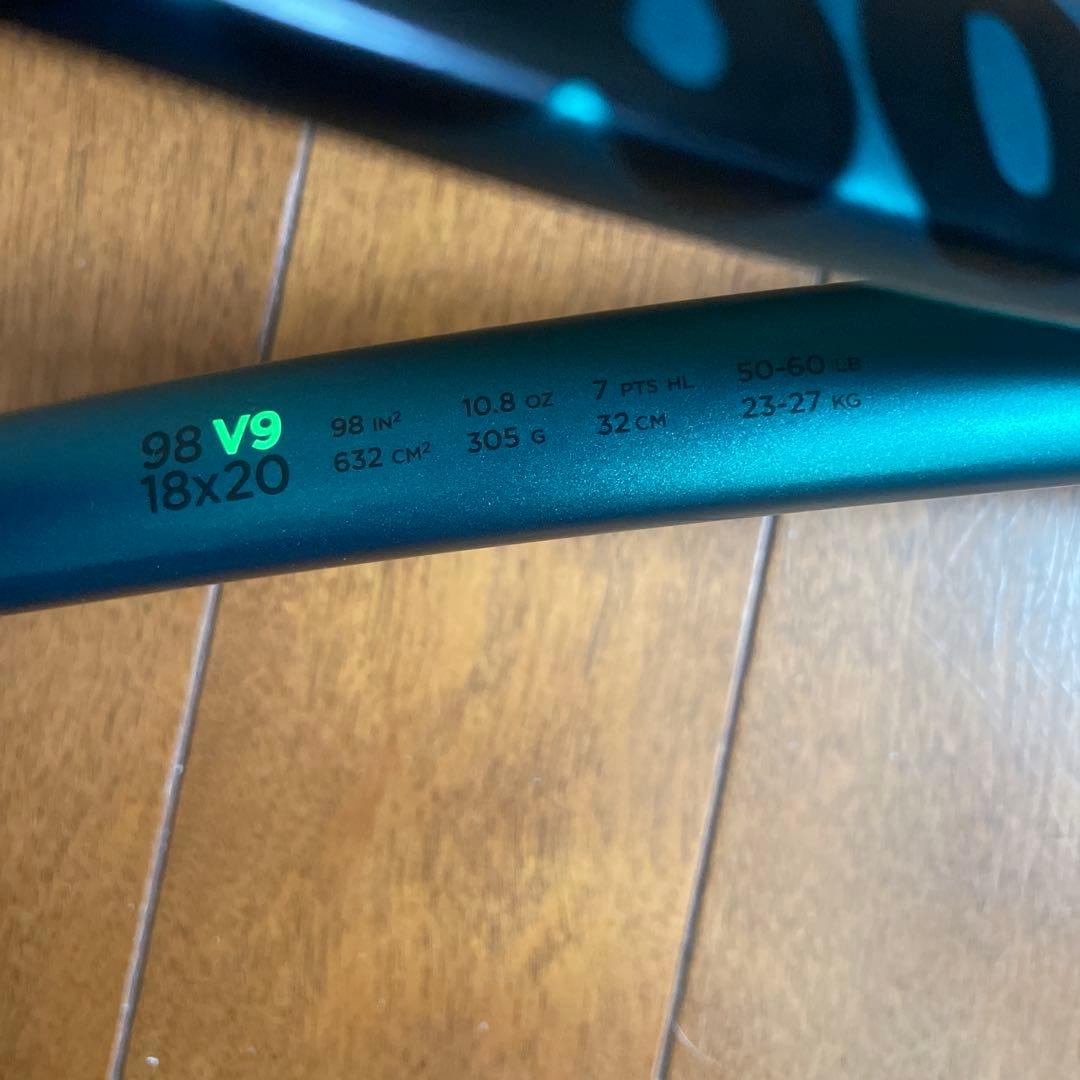 ラケット(硬式用) Wilson blade V9 98 18x20 G3