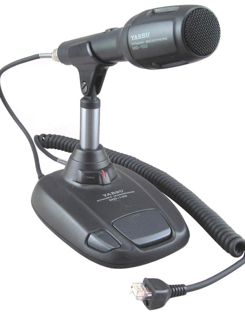 【未使用品】 YAESU MD-100A8X 八重洲無線 ダイナミックマイク