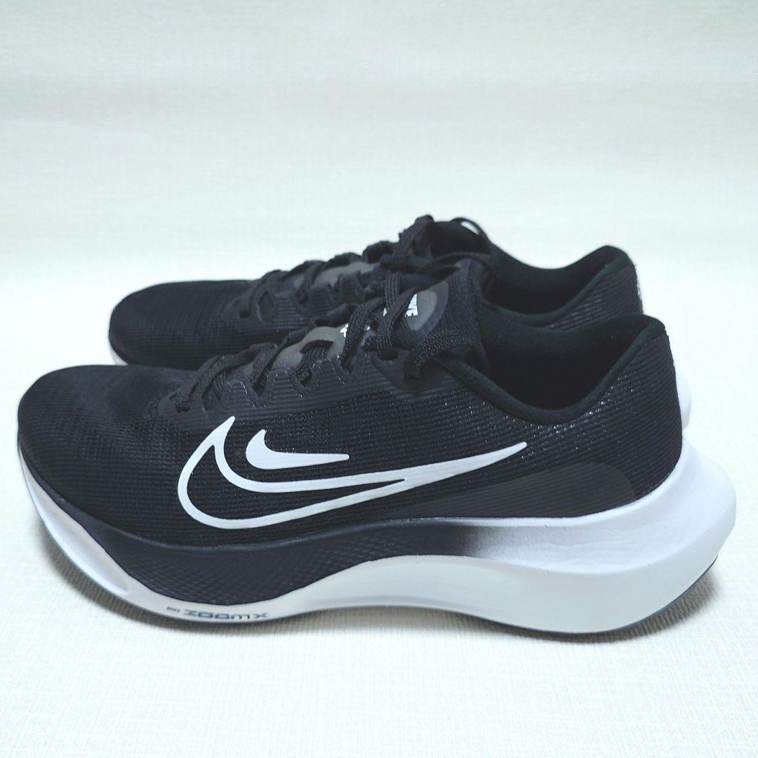 最終価格 ナイキNIKE Wズームフライ5ブラック25.0cm黒W