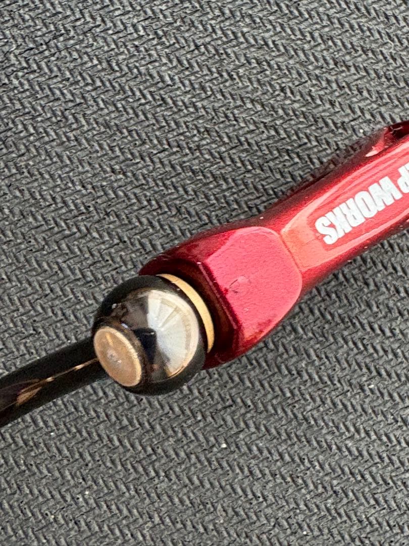 即日発送 SLP RCS マシンカットライトハンドル45mmザイオンノブ 極美品