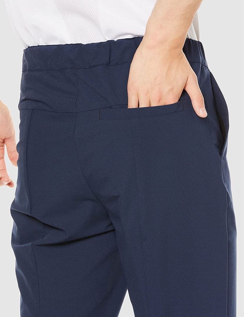ルコックスポルティフ テニスウェア ロングパンツ QMMUJD31紺メンズM新品